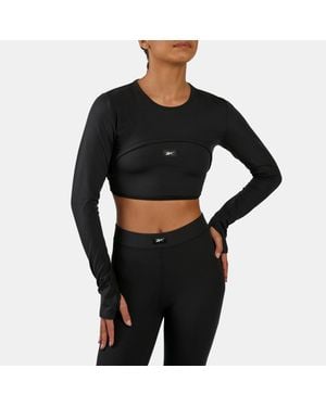 Reebok Id Train Rib Shrug - Black