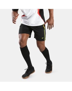 Reebok Short Da Calcio Sidewinder 7" Da Uomo, Taglia - Nero