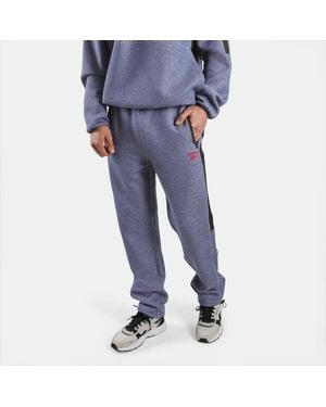 Reebok Dreamblend Spacer Straight Leg Trousers - Blue