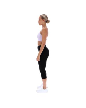 Reebok Leggings 3/4 Id Train Tamaño - Blanco