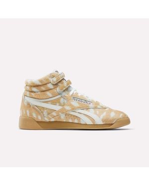 Reebok Freestyle Hi Hightop Sneaker - Natural