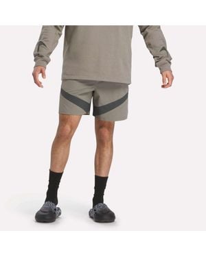 Reebok Woven Basketball Shorts - Gray