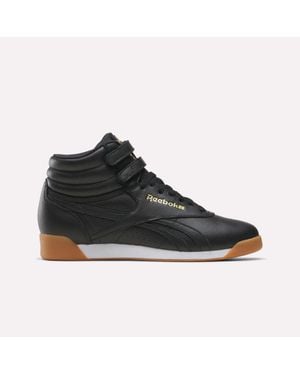 Reebok Freestyle Hi Shoes - Black