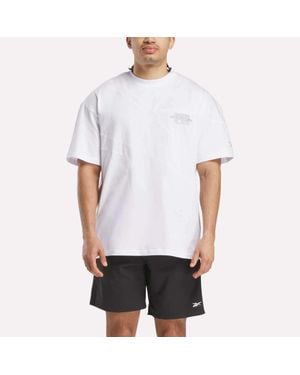 Reebok X F45 Training Relaxed T-Shirt - White