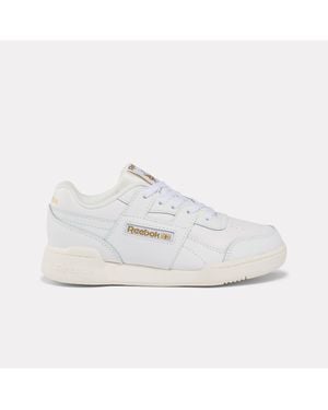 Reebok Workout Plus Baskets Pour Enfants, Taille - Blanc