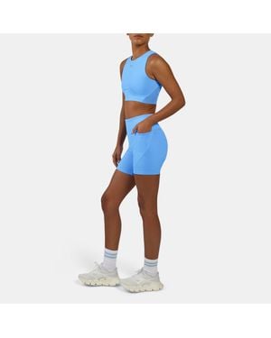 Reebok Lux High Rise Bike Short - Blue