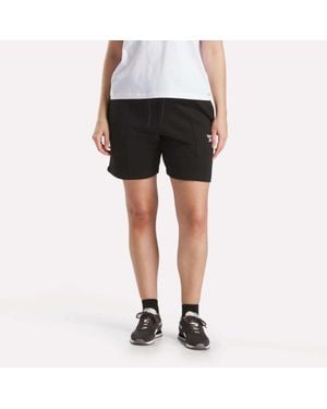 Reebok Pintuck Long Shorts - Black