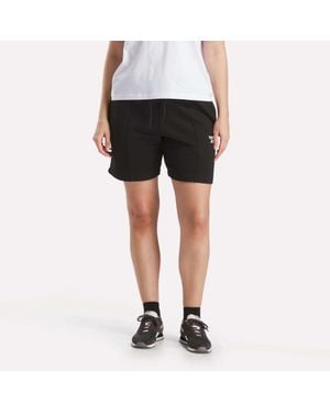 Reebok Pintuck Long Shorts - Black