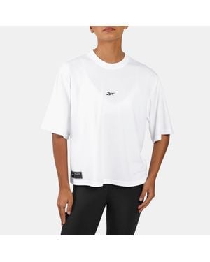 Reebok Id Basketball Mesh Top - White