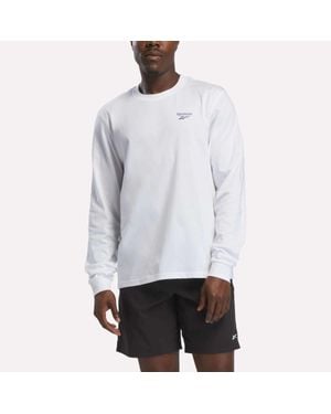 Reebok Long Sleeve T-Shirt - Gray