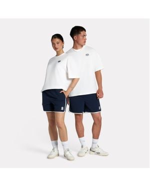 Reebok 4” Woven Shorts - Blue