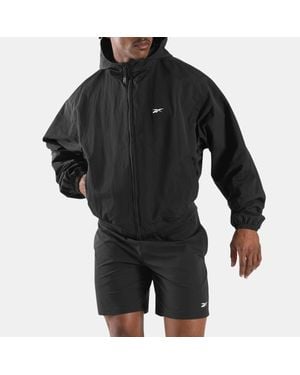 Reebok Rbk.B Trainingsjack Met Capuchonunisex, Afmeting - Zwart