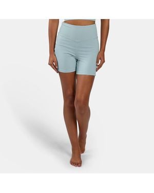 Reebok Lux Peached Booty Shorts - Blue