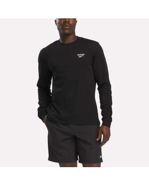 Reebok Long Sleeve T-Shirt - Black