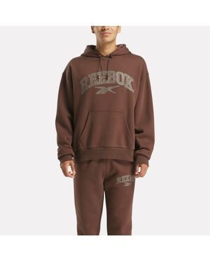 Reebok Varsity Arch Hoodieunisex, Afmeting - Bruin