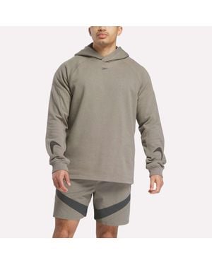 Reebok French Terry Basketball Hoodie - Gray