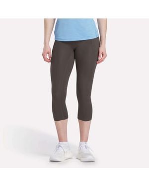 Reebok Capri Leggings - Gray