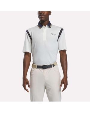 Reebok Varsity Polo Shirt - Gray