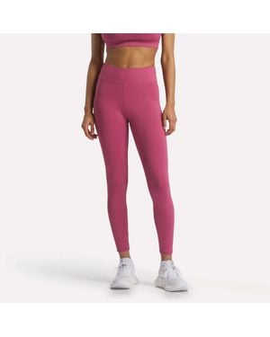 Reebok High-Rise Leggings - Pink