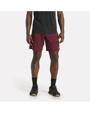 Reebok Id Train 5" Woven Shorts - Red