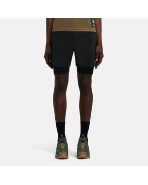 Reebok Athlete Speed 7.5" 2-In-1 Shorts - Black