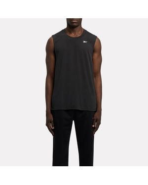 Reebok Id Train Easy Fit Sleeveless T-Shirt - Black