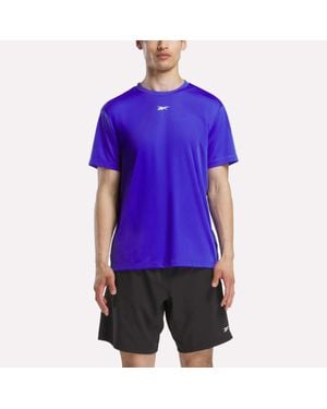 Reebok Short Sleeve Tech Training T-Shirt - Purple