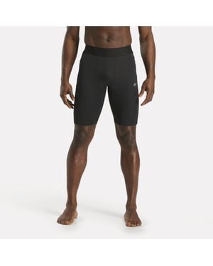 Reebok Id Train Compression Shorts - Black