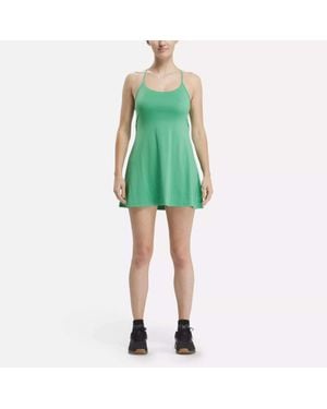 Reebok Lux Strappy Dress - Green