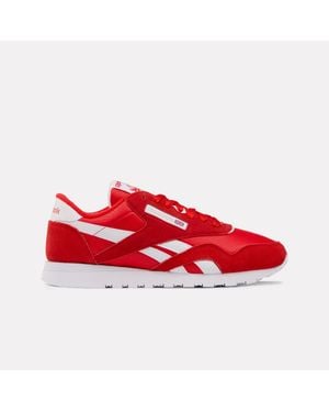 Reebok Classic Nylon Trainers - Red