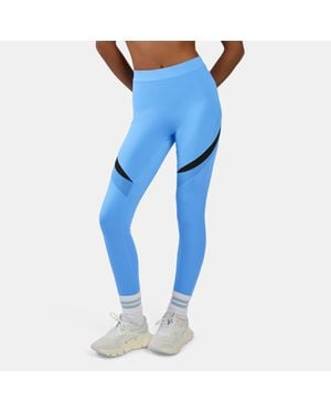 Reebok Lux High-Rise Colour-Block Leggings - Blue