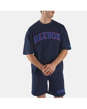 Reebok Freshman T-Shirt, Afmeting - Blauw