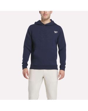Reebok Scuba Knit Golf Hoodie - Blue