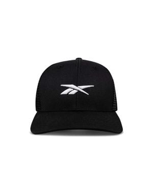 Reebok Embroidered Vector Trucker Cap - Black