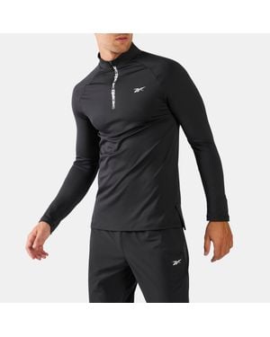 Reebok Id Rbk Training Quarter Zip - Black