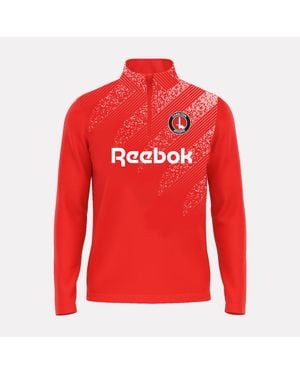 Reebok Charlton Athletic Pre Match Midlayer - Red