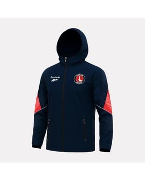 Reebok Giacca Antipioggia Charlton Athletic Da Uomo, Uomo, Taglia - Blu