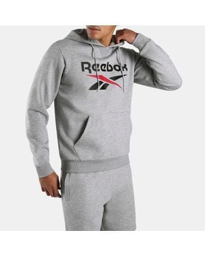 Reebok Trent 2 Col Logo Hoodie, Tamaño - Gris