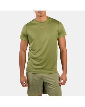 Reebok Id Train Short Sleeve Tech T-Shirt - Green