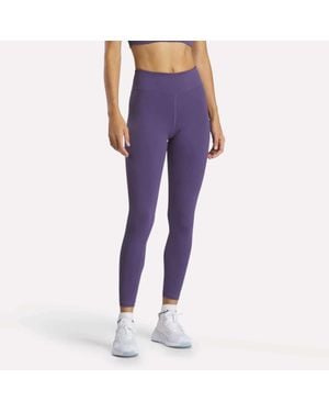 Reebok High-Rise Leggings - Purple
