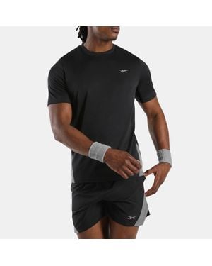 Reebok Id Korte Mouw Vector T-Shirtunisex, Afmeting - Zwart