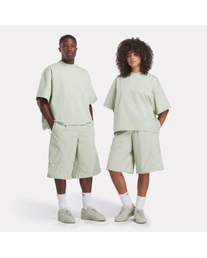 Reebok X Chukwu High-Waist Shorts - Green