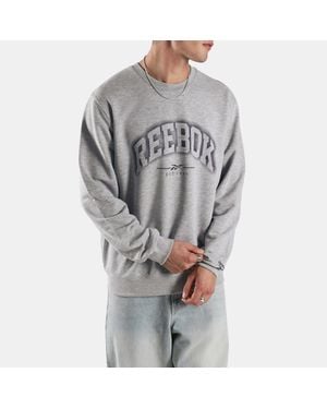 Reebok Arch Shadow Crewneck Sweatshirt - Grey