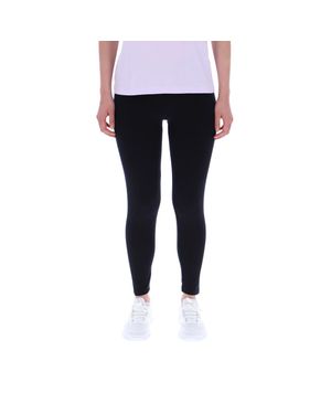 Reebok Id Small Logo Cotton Leggings - Black