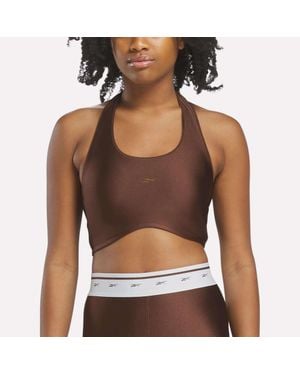 Reebok X Angel Reese Halter Bra - Brown