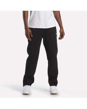 Reebok Fleece Straight Leg Pants - Black