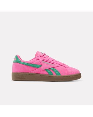 Reebok Club C Grounds Uk Damen-Sneaker, Größe - Pink