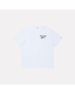 Reebok X Balansa Pump T-Shirt, Größe - Weiß