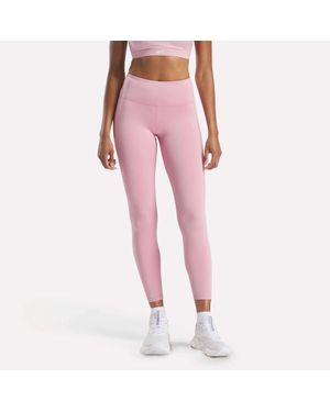 Reebok High-Rise Leggings - Pink