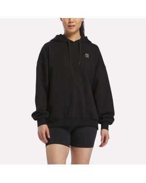 Reebok Relaxed Fleece Hoodie - Black